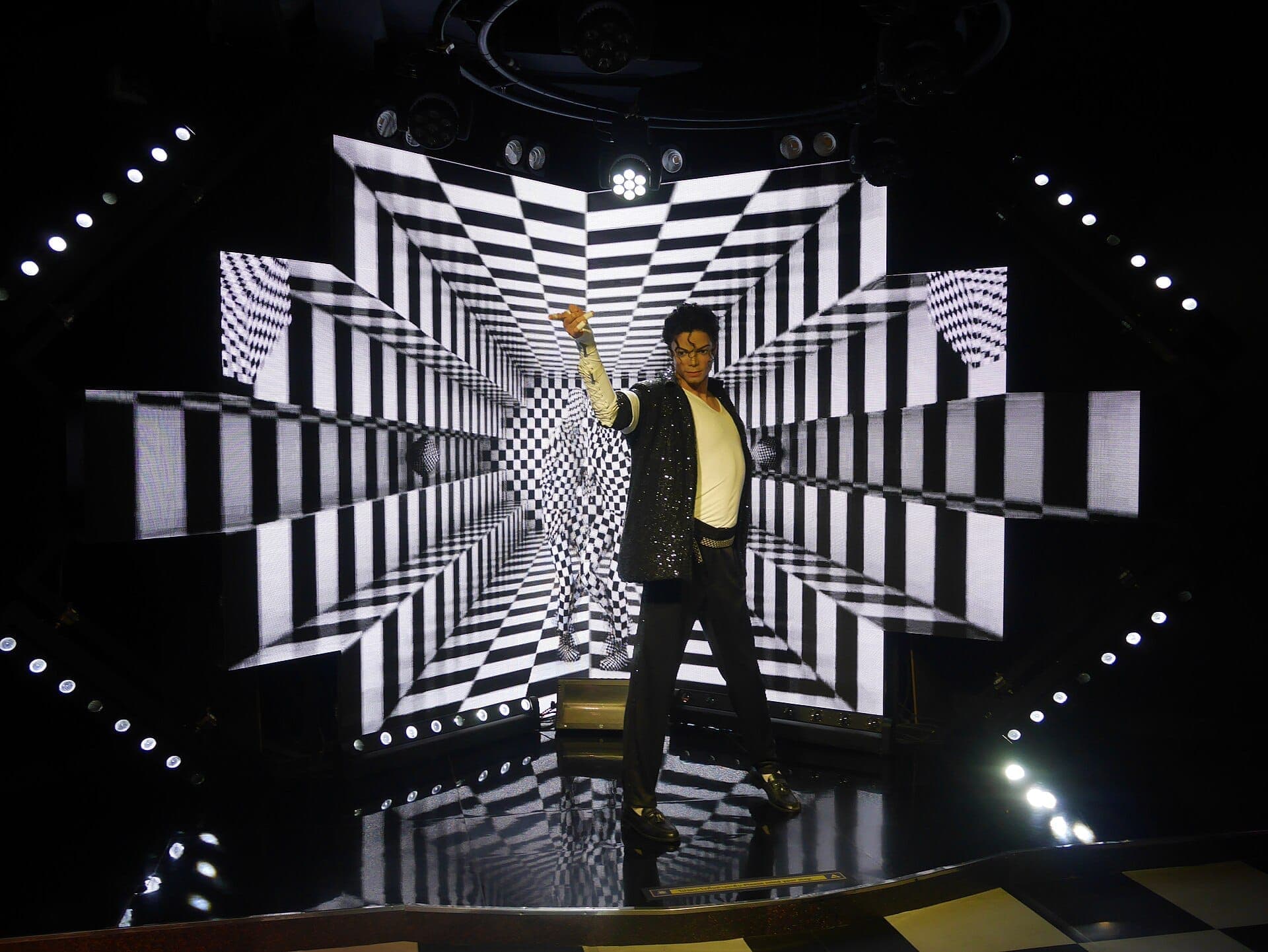 Woskowa figura Michaela Jacksona na wystawie Madame Tussauds Bangkok