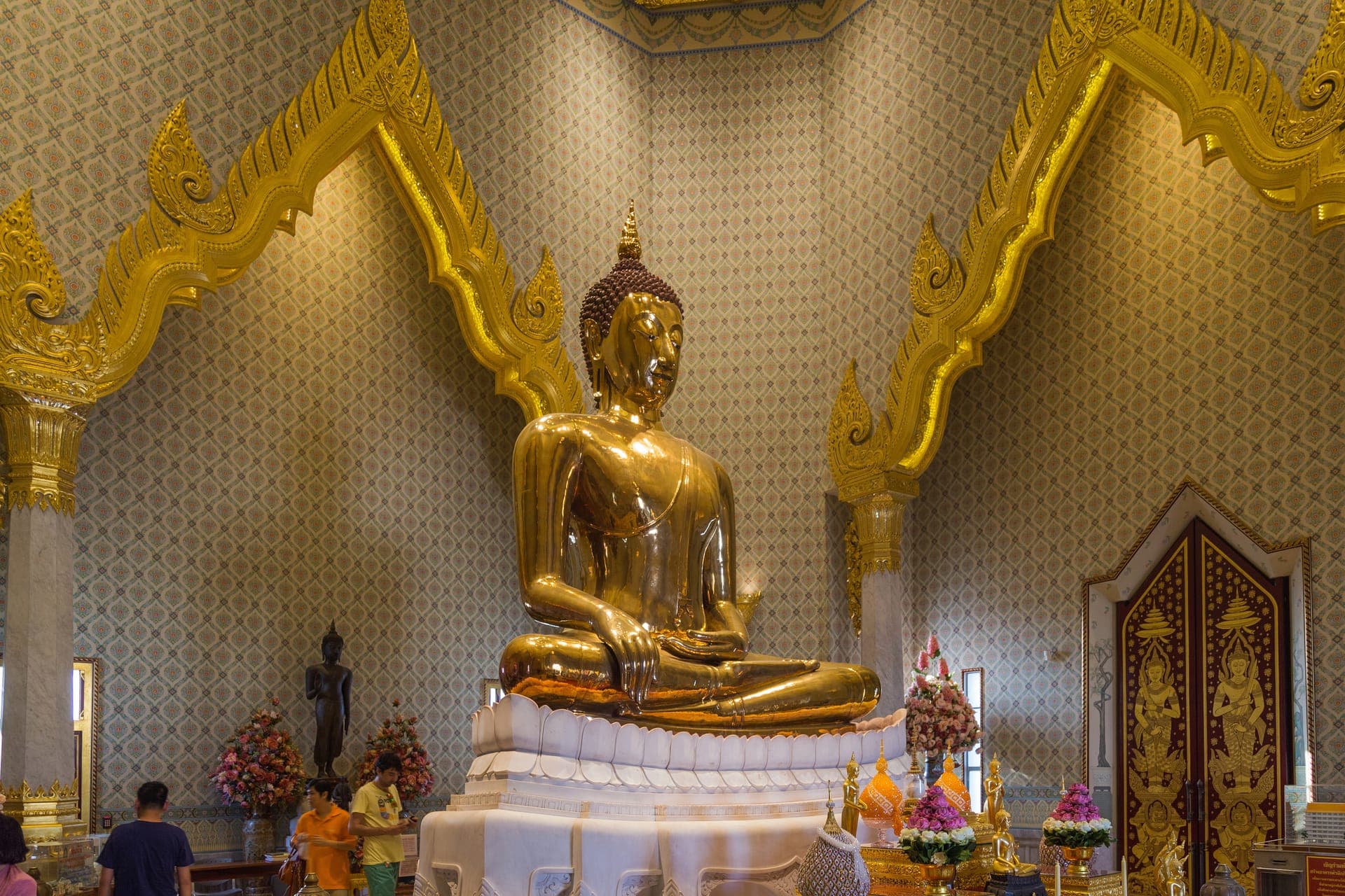 Wat Traimit (Bouddha d'Or) à Chinatown-Yaowarat
