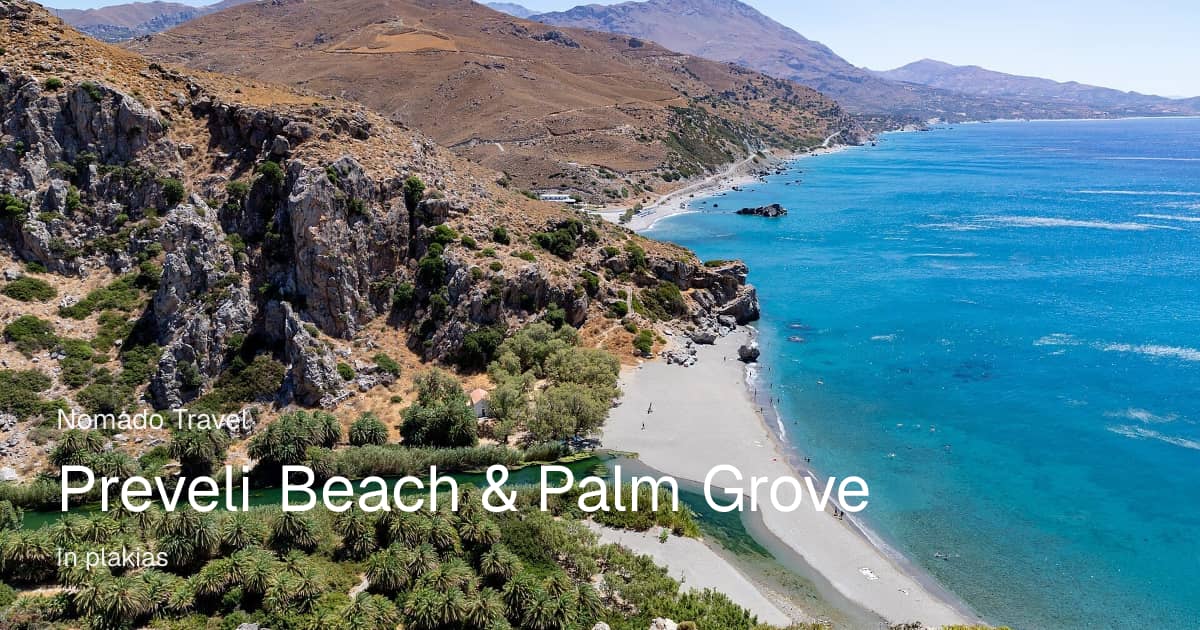 Preveli Beach & Palm Grove, Crete | Nomado Travel