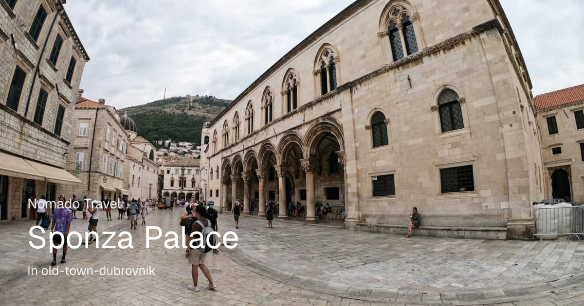 Sponza Palace Dubrovnik: History & Visitor Guide | Nomado Travel