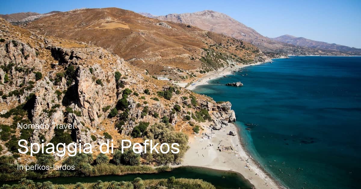 Spiaggia di Pefkos, Rodi: cosa aspettarsi | Nomado Travel