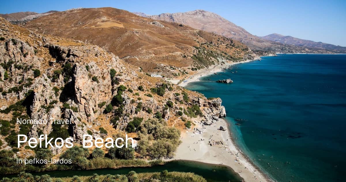 Pefkos Beach, Rhodes: Ano ang Inaasahan | Nomado Travel