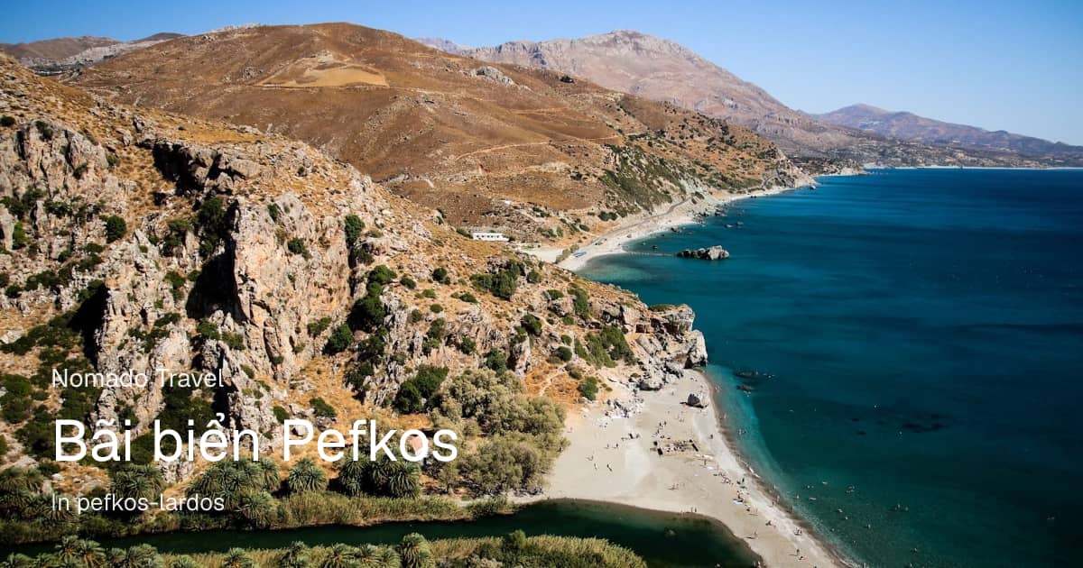 Bãi biển Pefkos, Rhodes: Bạn cần biết gì | Nomado Travel